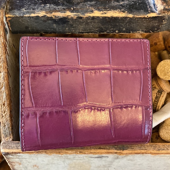 Coach Berry Croc snap wallet - Picture 2 of 4